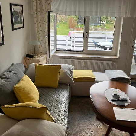 Im Gruenen Mit Balkon 公寓 黑尔德克